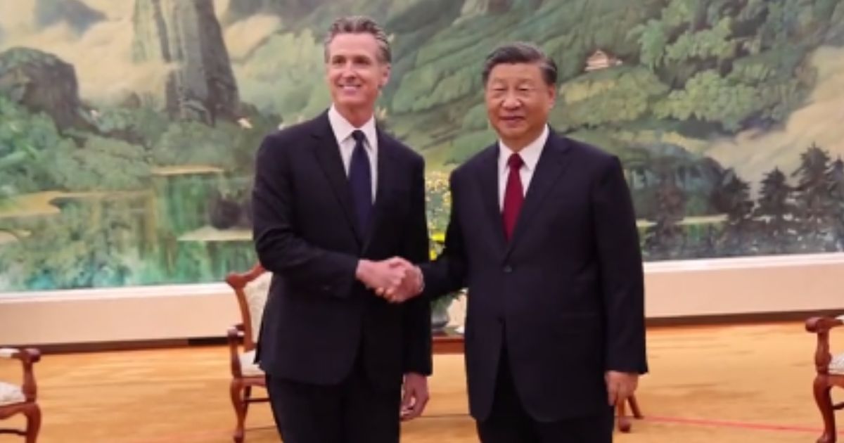 California Gov. Gavin Newsom met with Chinese President Xi Jinping during a visit to China.