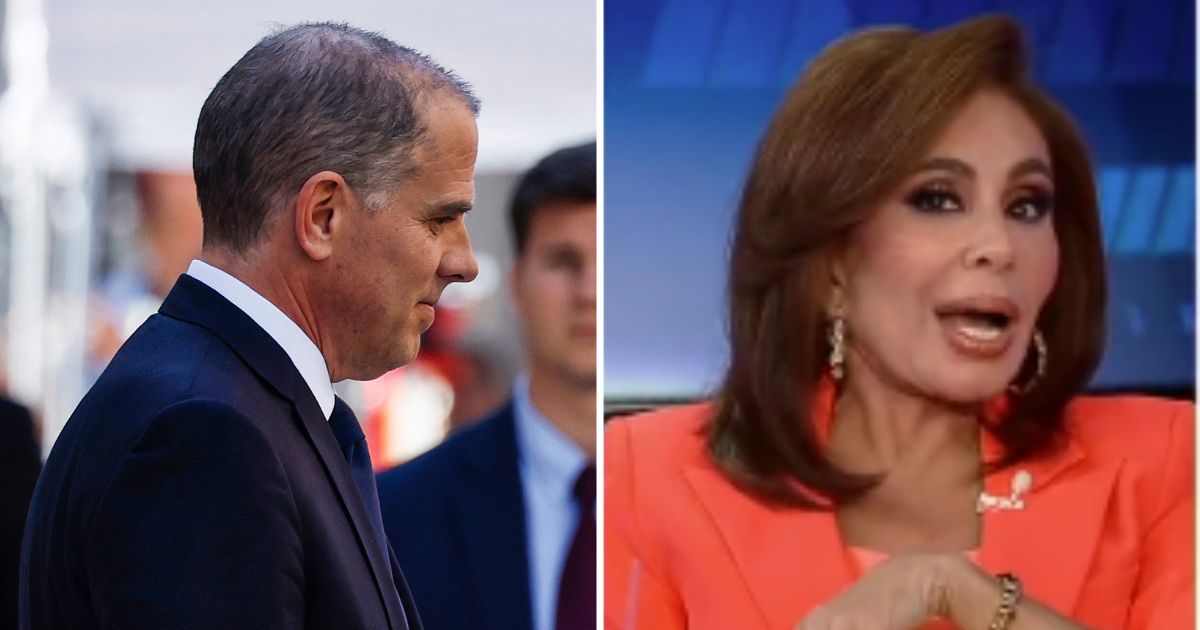 Jeanine Pirro, right, thinks Hunter Biden had a sneaky reason to get a buzz cut.