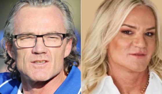 Australia's Maxim magazine named Dean Laidley number 92 on their list of the 100 hottest women in the world. He was a former football coach, left, who became transgender, right, meaning only 99 actual women made the list.
