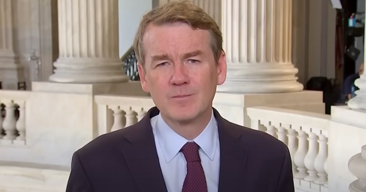 Sen. Michael Bennet appeared on NBC's "Meet the Press Now" on Wednesday, claiming government aid to Ukraine is so important that he would shutdown to U.S. federal government to ensure more money was sent to aid the country in its fight with Russia.