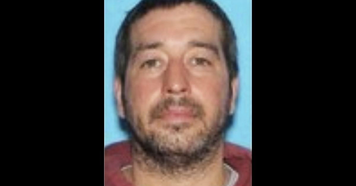 This photo shows Robert Card, whom police have identified as a person of interest in connection to mass shootings in Lewiston, Maine, on Wednesday.
