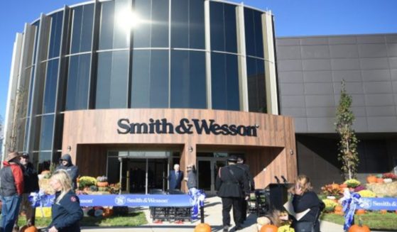 Firearms manufacturer Smith & Wesson held a ribbon-cutting ceremony for its new headquarters in Maryville, Tennessee, on Oct. 7.