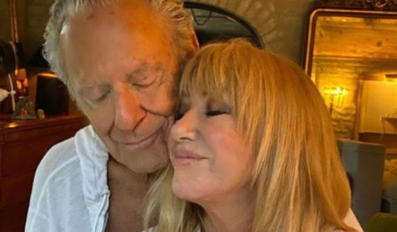 Suzanne Somers and her husband of nearly 50 years, Alan Hamel. The actress posted this photo of the couple on her Instagram page in July.