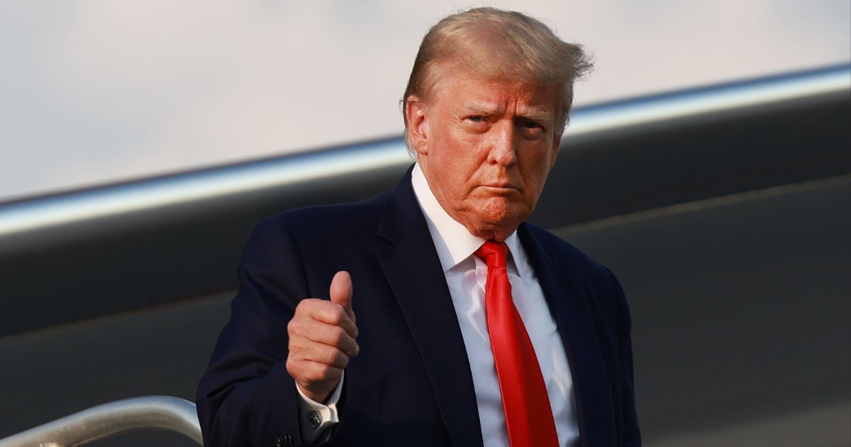 Former President Donald Trump, seen in an Aug. 24 photo, was cleared of any wrongdoing after Democrats accused him of trying to influence the location of a new FBI headquarters building.