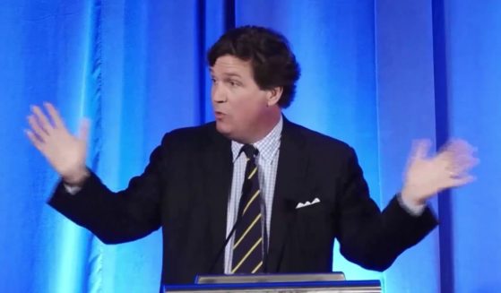 Tucker Carlson told an audience Tuesday that all Americans, "regardless of political affiliation can feel that something bad’s coming."