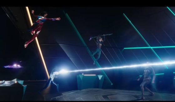 "The Marvels," from Marvel Studios, is scheduled to debut in theaters on Nov. 10. Pictured is a scene from the official trailer of the movie.