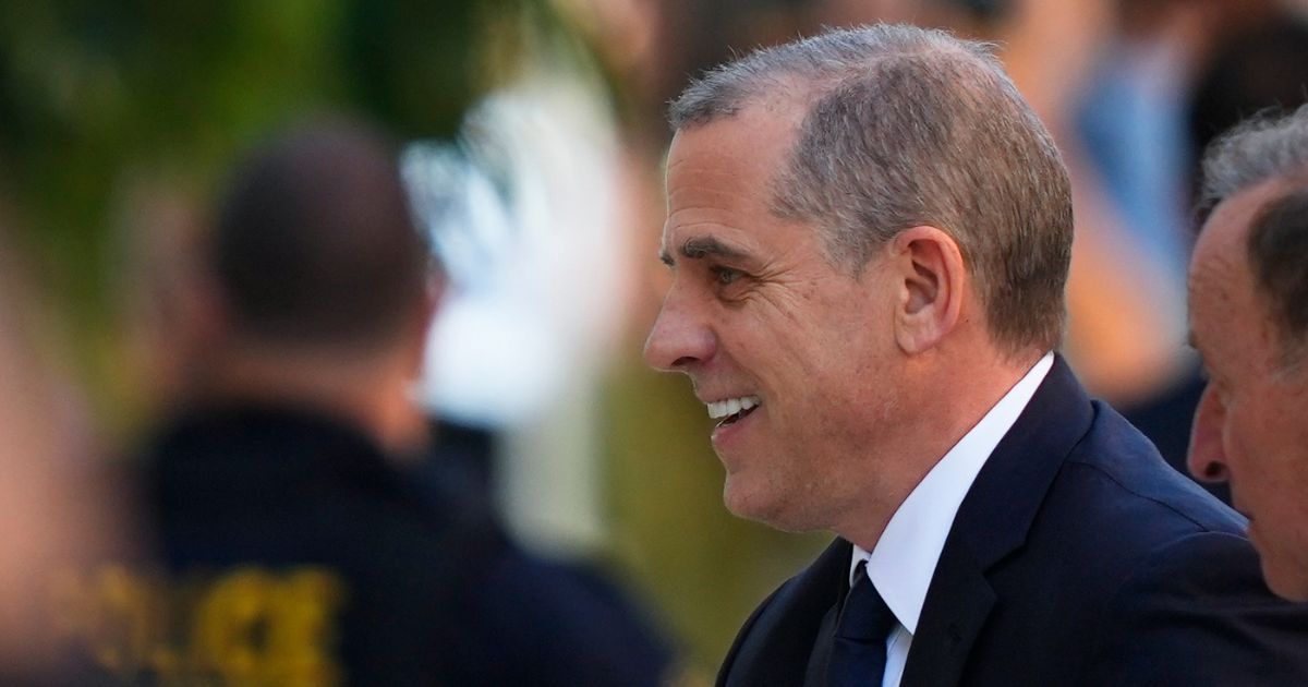 President Joe Biden's son Hunter Biden arrives for a court appearance, in Wilmington, Delaware, on Oct. 3.