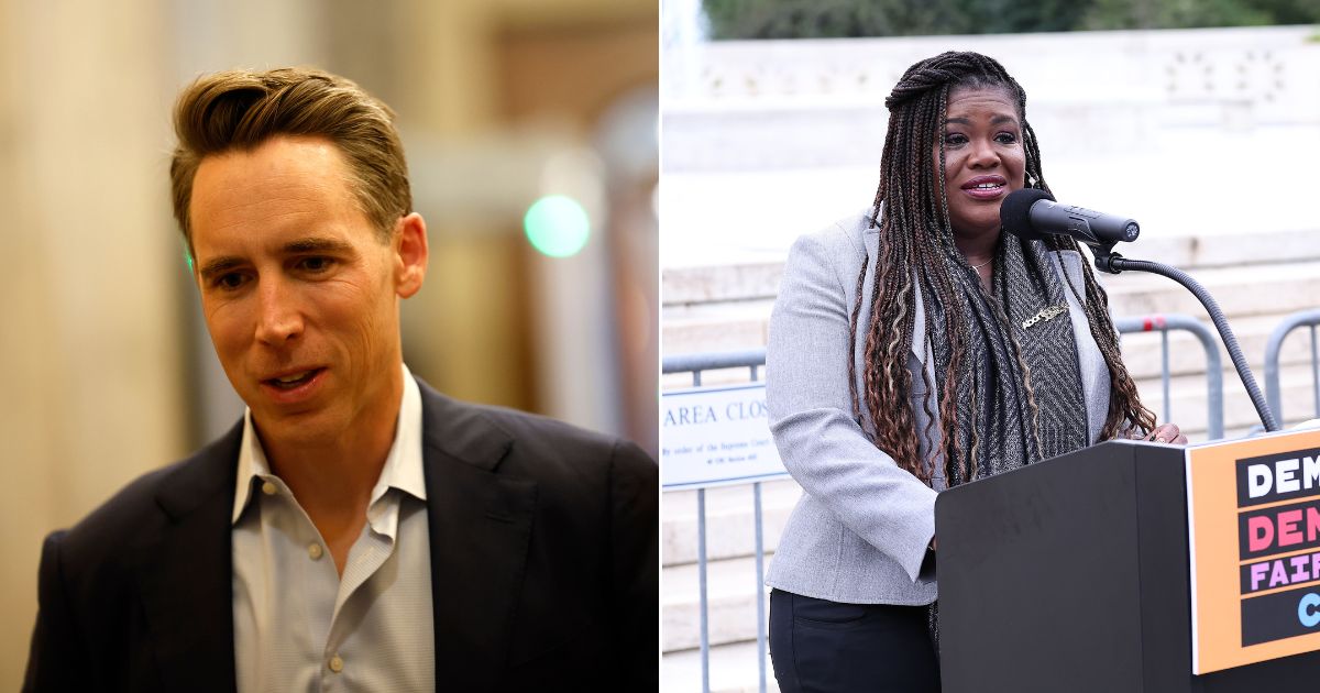 Josh Hawley’s challenger withdraws from Senate race, shifts focus to unseating Cori Bush in House race.