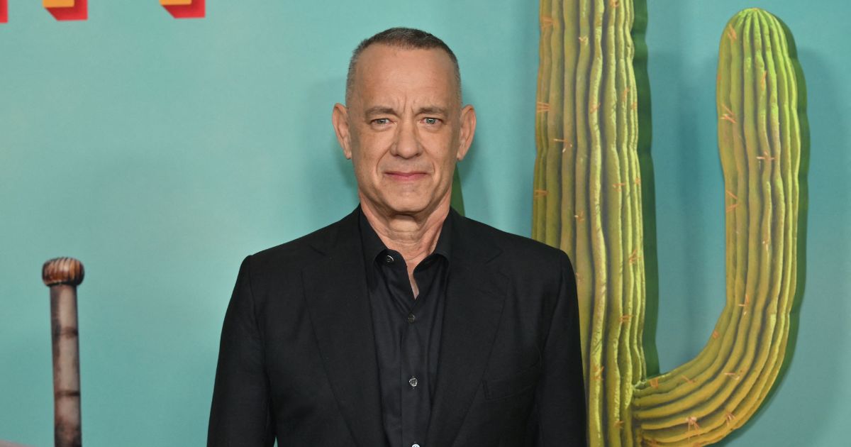 Actor Tom Hanks arrives for the New York premiere of "Asteroid City" at Alice Tully Hall at Lincoln Center in New York City on June 13.