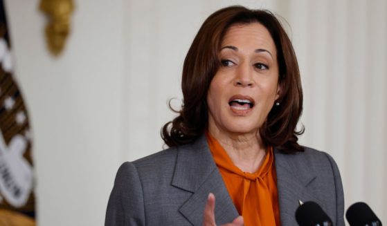 Vice President Kamala Harris delivers remarks about the Biden administration's work to regulate artificial intelligence during an event in the East Room of the White House on Monday in Washington, D.C.