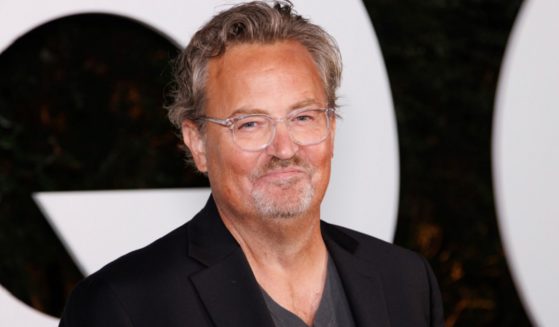 Actor Matthew Perry, pictured in a November 2022 file photo.