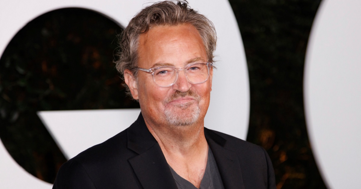 Actor Matthew Perry, pictured in a November 2022 file photo.
