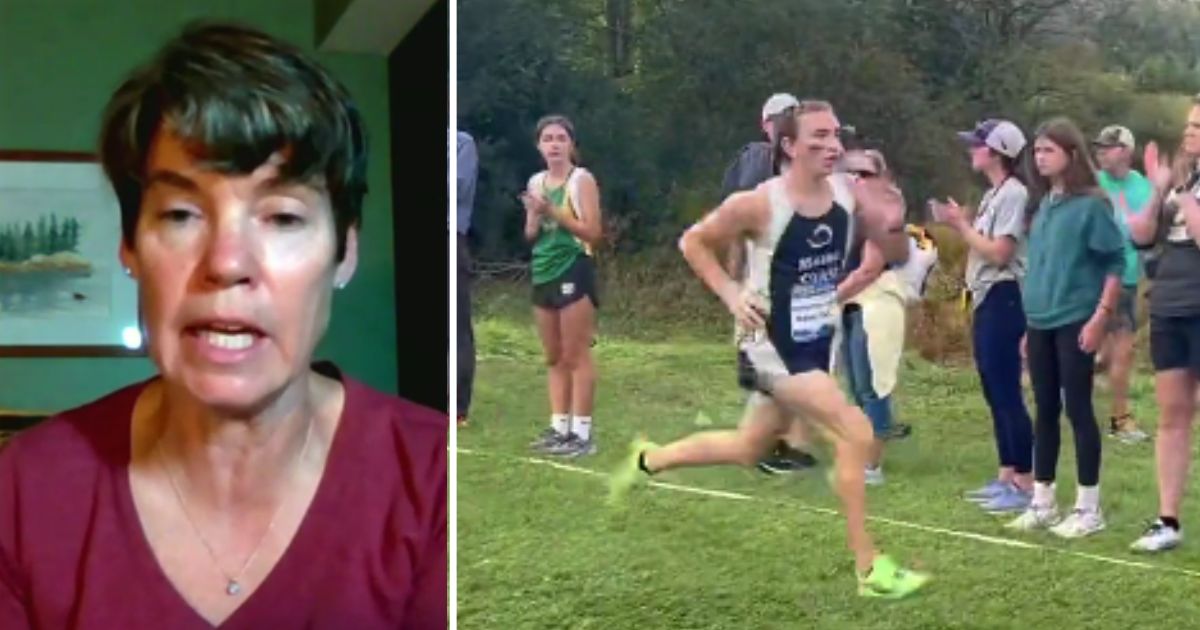 Katherine Collins, the mother of two high school track athletes, spoke to Fox News about Soren Stark-Chessa, a boy who is competing in girls' high school track in Maine.