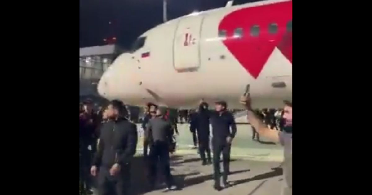 Hundreds stormed an airport in Makhachkala, Russia, seeking passengers from a flight arriving from Tel Aviv, Israel.
