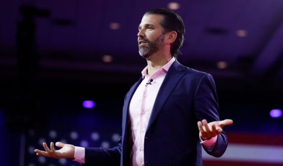 Donald Trump Jr. speaks during the annual Conservative Political Action Conference (CPAC) at the Gaylord National Resort Hotel And Convention Center on March 3 in National Harbor, Maryland.