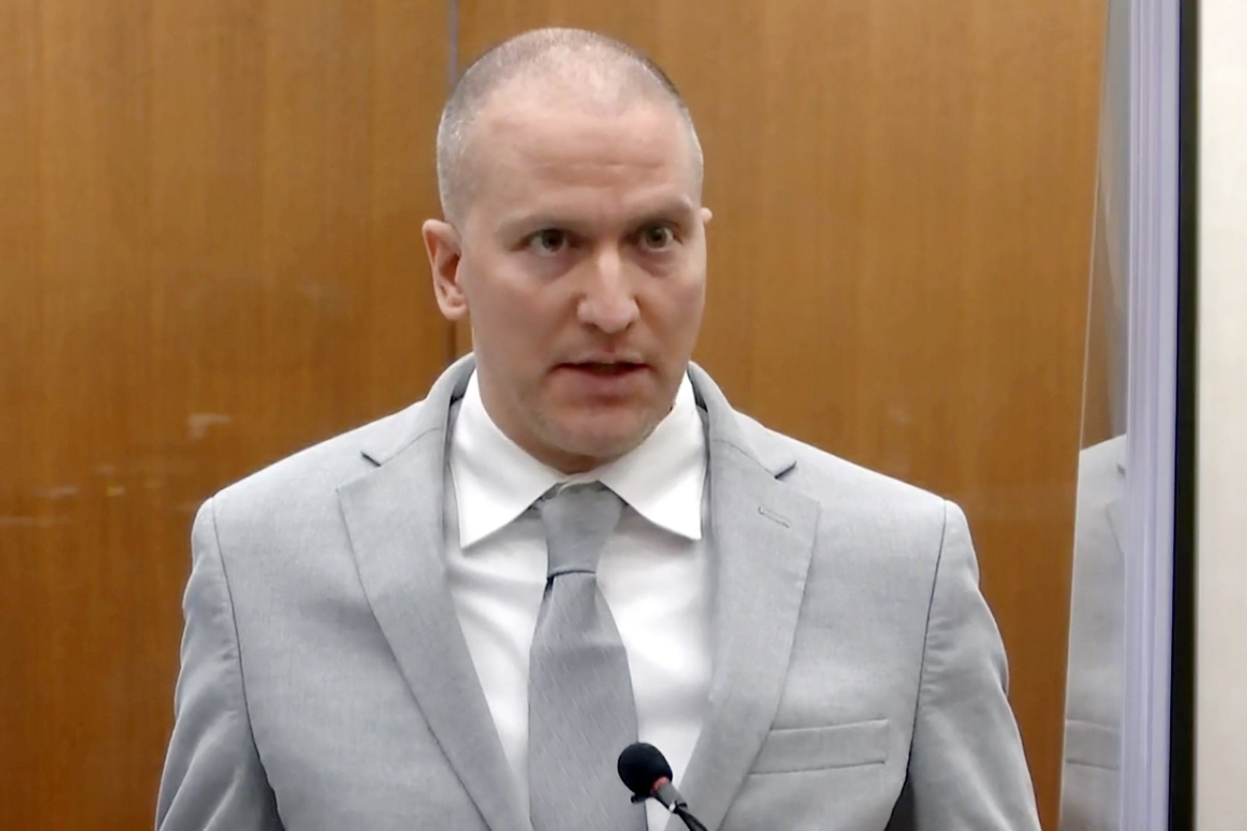 Former Minneapolis police Officer Derek Chauvin, convicted of murdering George Floyd in 2020, was stabbed by another inmate and seriously injured Friday at a federal prison in Arizona, a person familiar with the matter told The Associated Press.