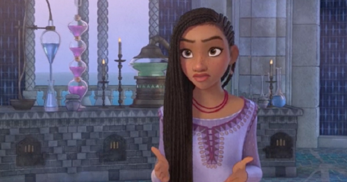 Asha, the main character of Disney's new movie "Wish."
