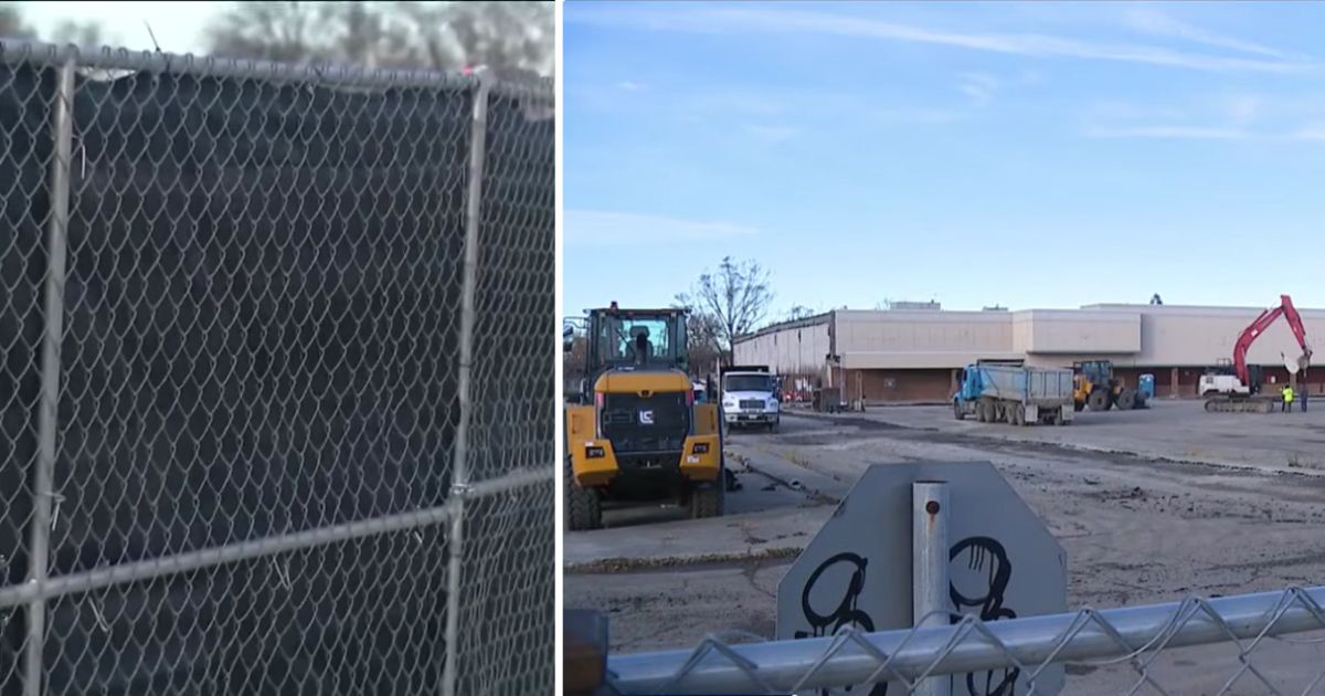 Construction has begun on an illegal migrant tent shelter in Chicago.