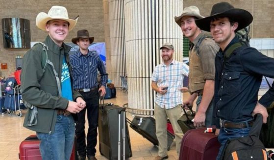 Cowboys from Arkansas and Montana arrive to help out in Israel.