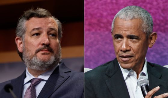 In a recent Senate Judiciary Committee hearing, Sen. Ted Cruz, left, said President Joe Biden's nominees were so "egregious" that he missed former President Barack Obama, right.