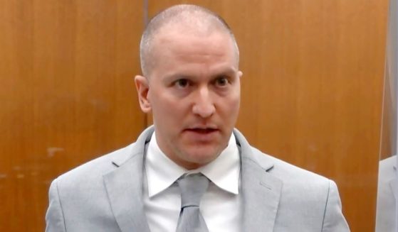 In an image taken from video, former Minneapolis police officer Derek Chauvin is seen addressing the court at the Hennepin County Courthouse, June 25, 2021, in Minneapolis. Chauvin was convicted in the killing of George Floyd while attempting to arrest him.