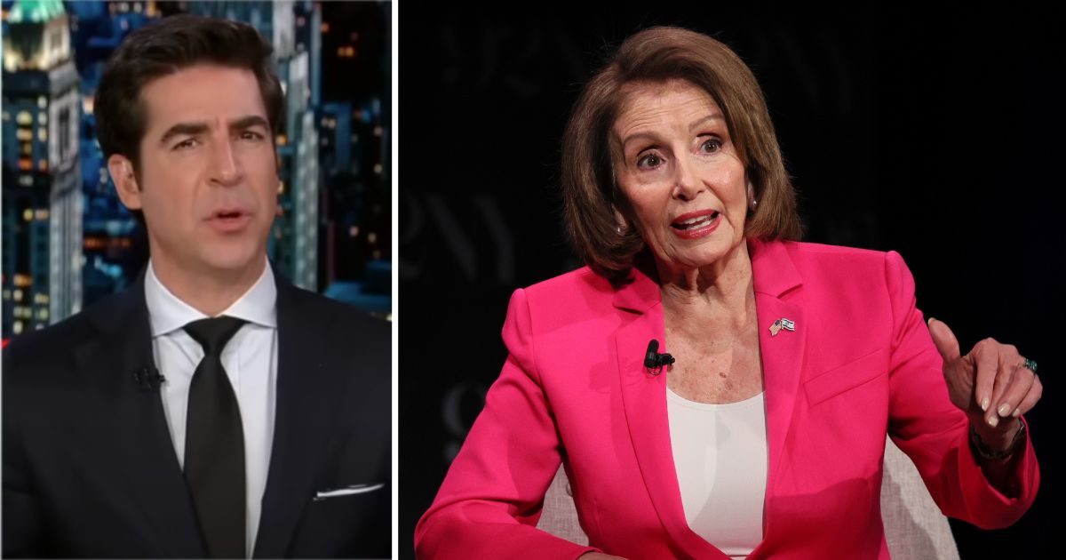 Fox News host Jesse Watters raised questions about the subpoena served to former House Speaker Nancy Pelosi.