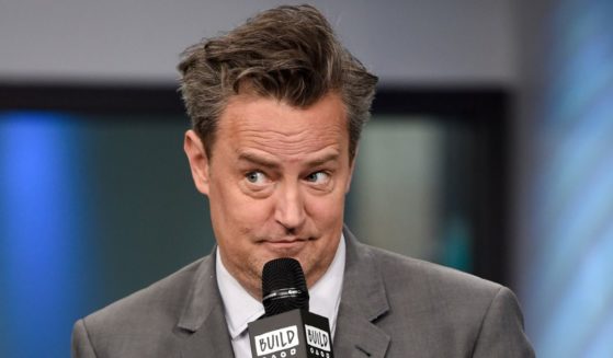 the late Matthew Perry in 2017