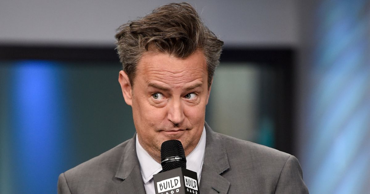 the late Matthew Perry in 2017