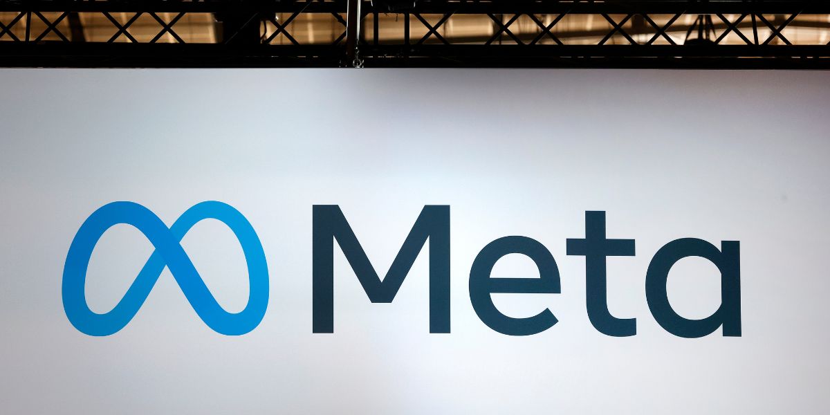 The META logo is seen at the Vivatech show in Paris on June 14. Russia has added Andy Stone, the spokesman of U.S. tech giant Meta, which owns Facebook and Instagram, to a wanted list, according to an online database maintained by the country’s interior ministry.