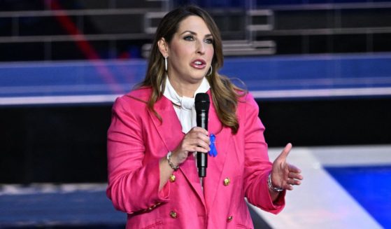 Ronna McDaniel, chairwoman of the Republican National Committee, speaks in Miami on Wednesday.