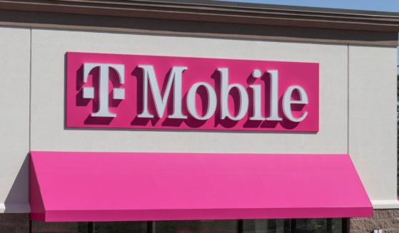 A stock photo shows a T-Mobile store in Logansport, Indiana, in 2022.
