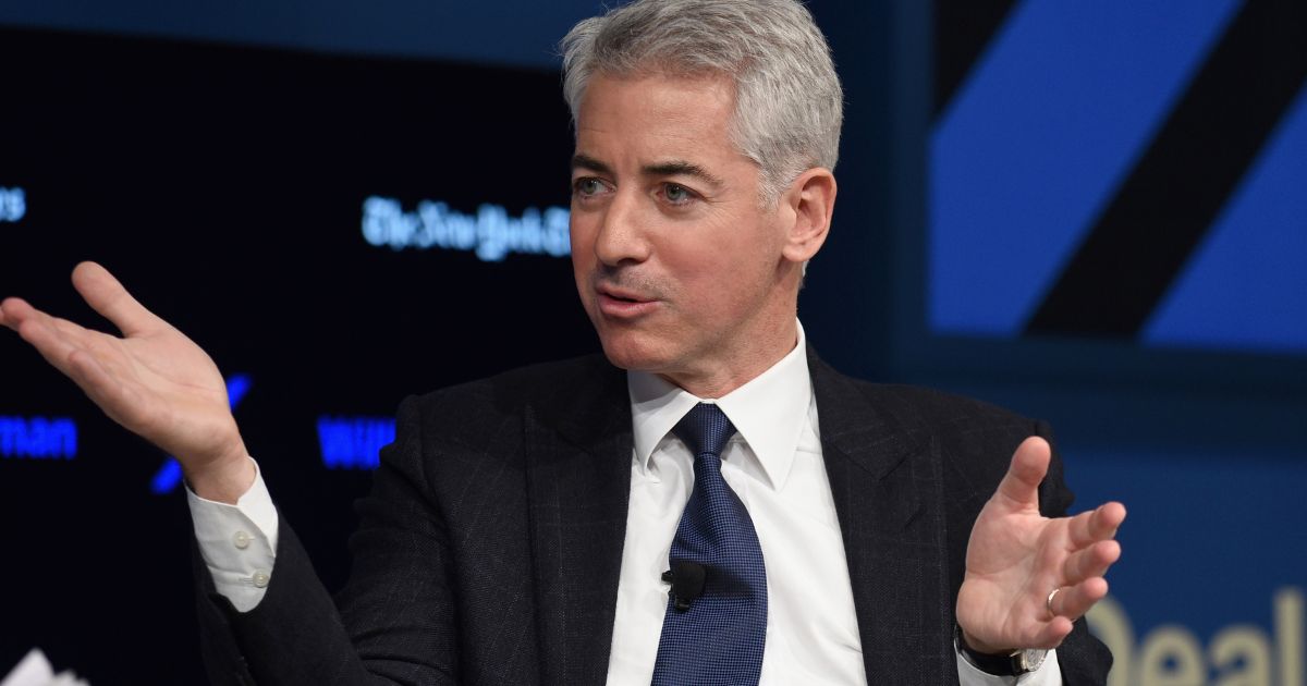 Pershing Square Capital Management CEO Bill Ackman speaks at a conference hosted by The New York Times in 2016.