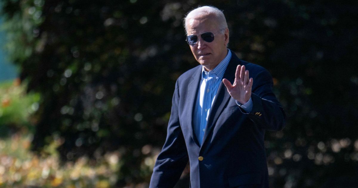 President Joe Biden departs the White House in Washington, D.C., on Wednesday, on his way to Minnesota.