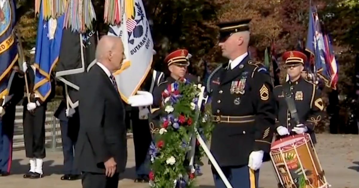 Watch: Biden Made Mockery of Veterans Day Events, Catches Criticism for What He Did with the Old Guard