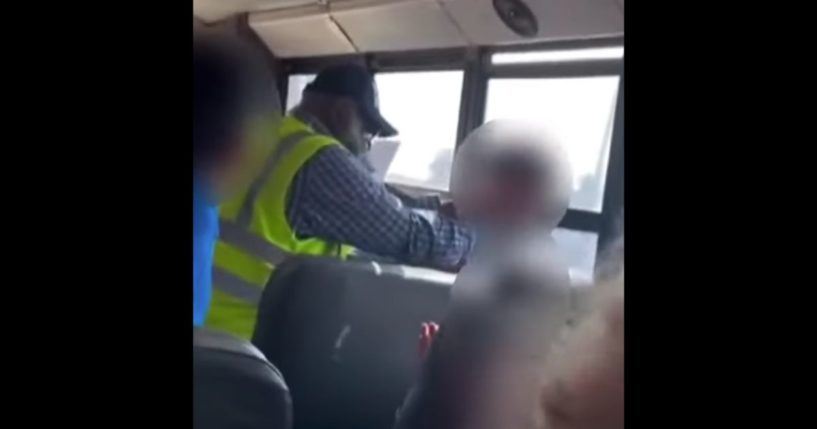 77-Year-Old School Bus Driver Arrested, Video Shows the Moment ...