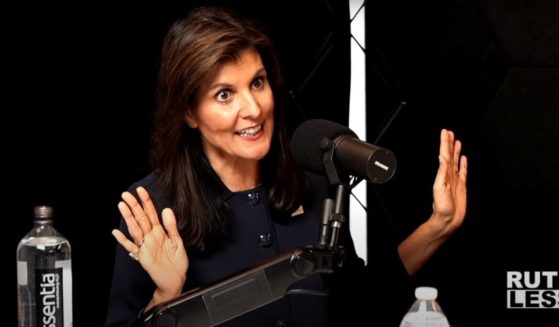GOP presidential candidate Nikki Haley appears on the "Ruthless Podcast" on Tuesday.