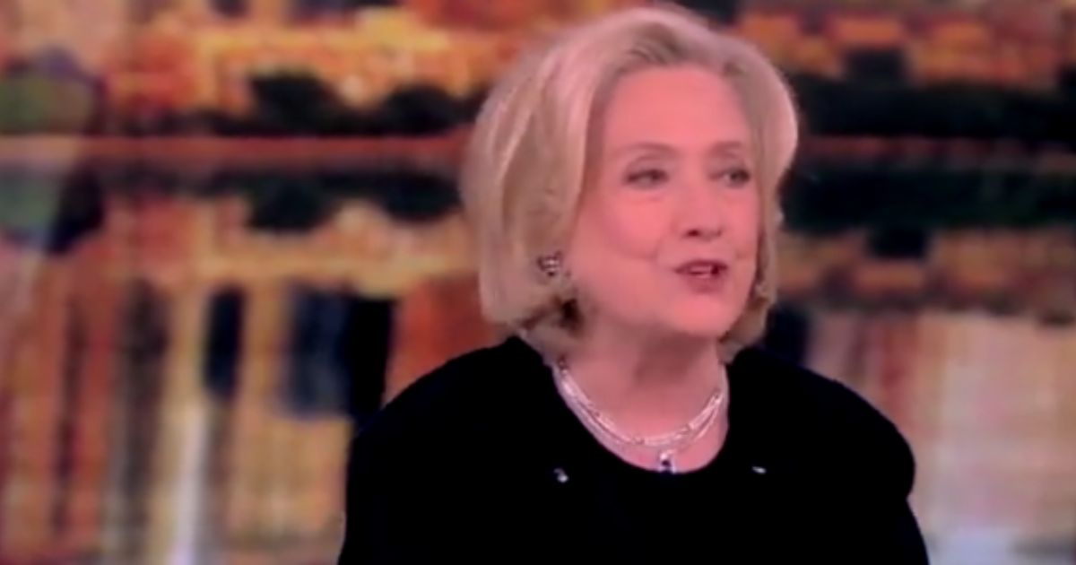 Hillary Clinton Goes Off the Rails on ‘The View,’ Compares Trump to Hitler