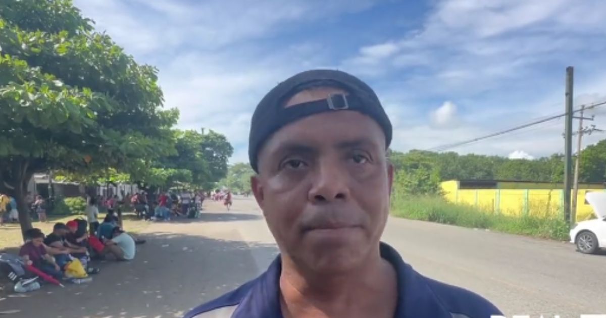 Irineo Mujica, organizer for the large migrant caravan, spoke out regarding the Biden administration's immigration problems.