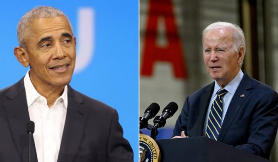 Former President Barack Obama, left, has a history of hostility toward Israeli Prime Minister Benjamin Netanyahu and associations with known anti-Semites, but a House Democrat on Tuesday pushed President Joe Biden, right, to name Obama as a U.S. negotiator for hostages in the current Israeli-Hamas war.