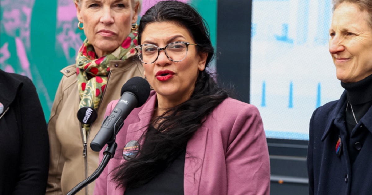 Rep. Rashida Tlaib, pictured in a May file photo, has draw criticism even from Democrats over her position on Hamas terrorists and Israel.