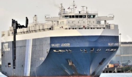 An Israeli-linked cargo ship was seized in route on Sunday.