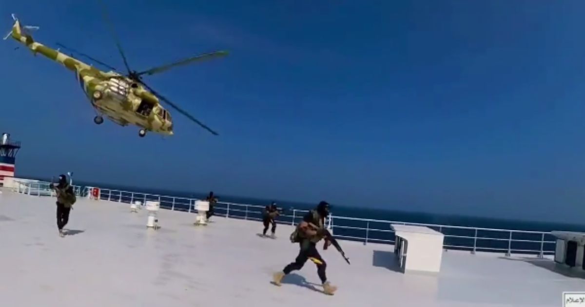 Militants Release Video of Airborne Assault on Israeli-Linked Ship