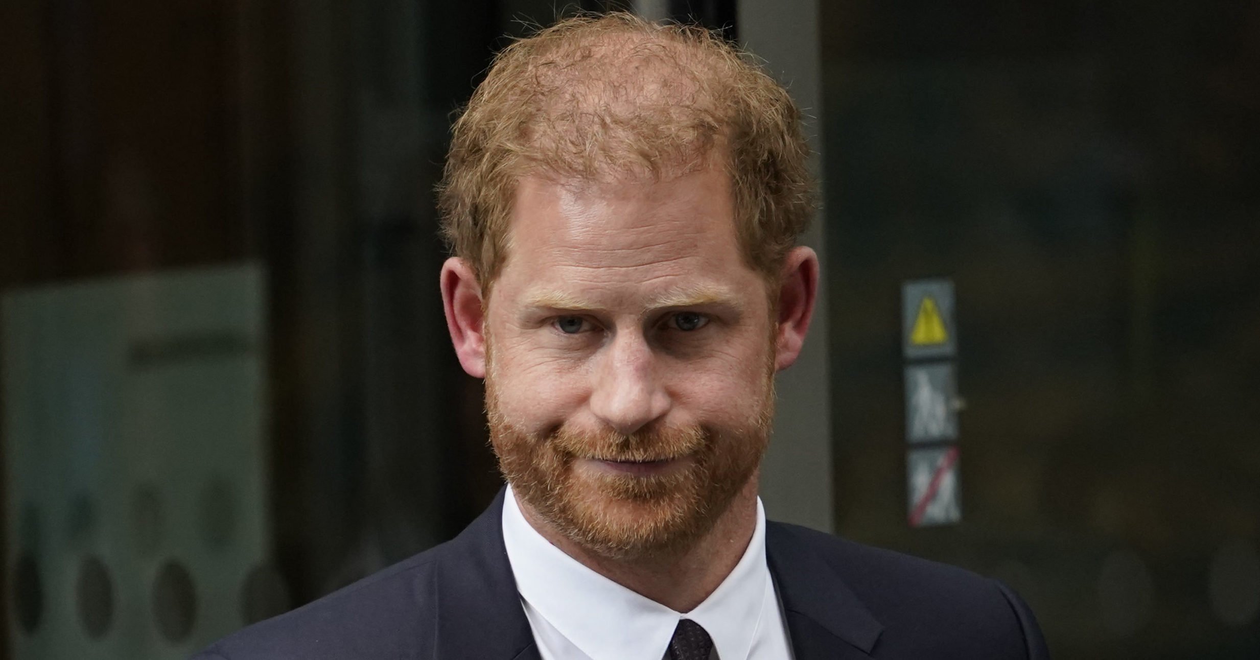 Prince Harry leaves the High Court in London on June 6.