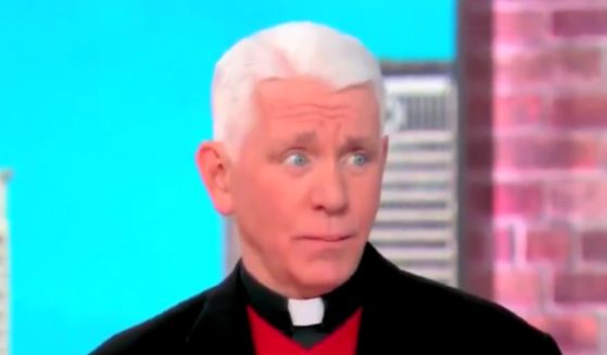 On Christmas morning, Father Edward Beck appeared on CNN and claimed that Jesus was both "homeless" and "Palestinian."