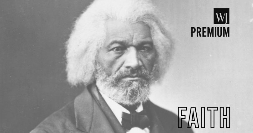 American journalist, author, former slave and abolitionist Frederick Douglass is seen in an 1879 portrait.