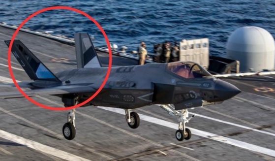 An F-35C Lightning II, assigned to Marine Strike Fighter Squadron 125, prepares to make an arrested landing on the flight deck aboard the Nimitz-class aircraft carrier USS Abraham Lincoln on Nov. 30. The Abraham Lincoln was performing routine operations in the Pacific Ocean.