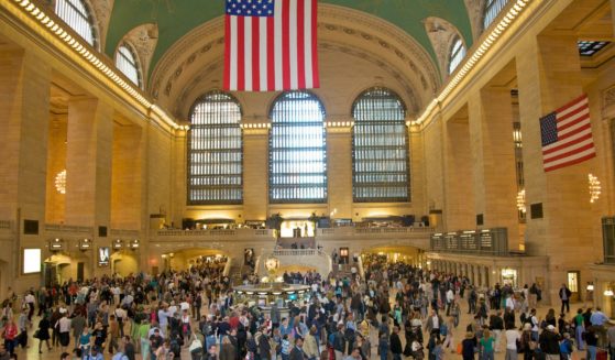 Grand Central Station Terminal is pictured in New York City. On Christmas day, two teenage girls were stabbed while eating with their parents at a restaurant in the Grand Central Station terminal.