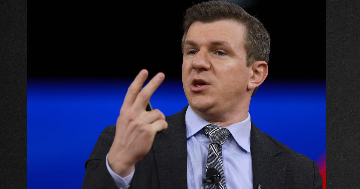 In a post labeled "Creepy!!" investigative journalist James O’Keefe, showed his smartphone behaving strangely and wondered aloud if he was being spied on.