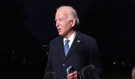 President Joe Biden speaking to the media