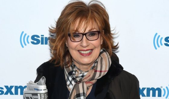 "The View" co-host Joy Behar visits at SiriusXM Studios in New York City on March 20, 2017. Behar recently took to X to defend the political witch hunt of former President Donald Trump.